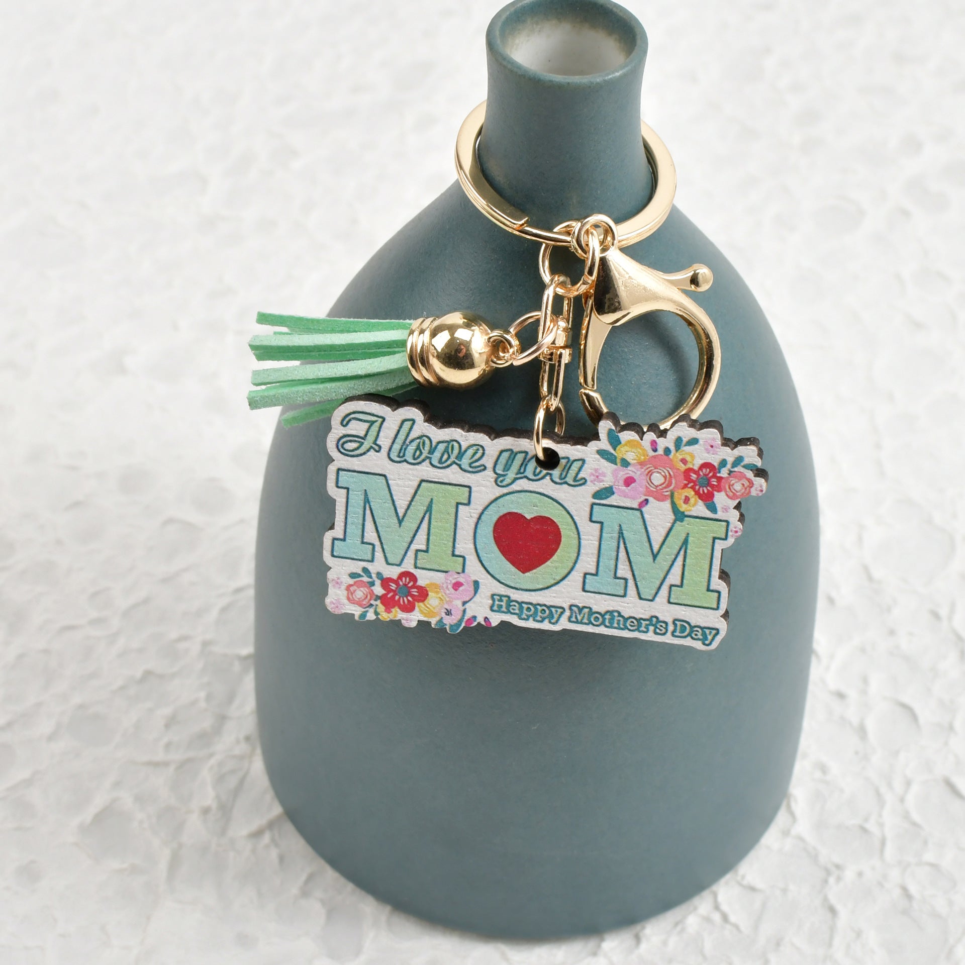 Wholesale I Love Mom Mother's Day Keychain