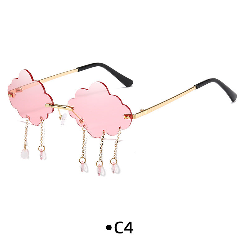 Wholesale Funny Rainy Day Frameless PC Party Sunglasses