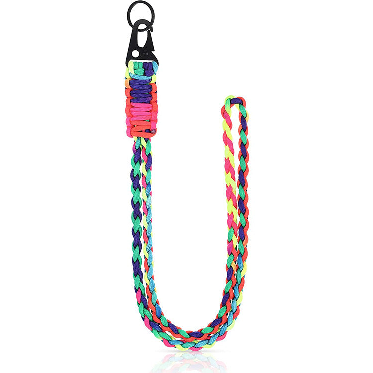 Wholesale Woven Umbrella Rope Outdoor Climbing Chain Keychain