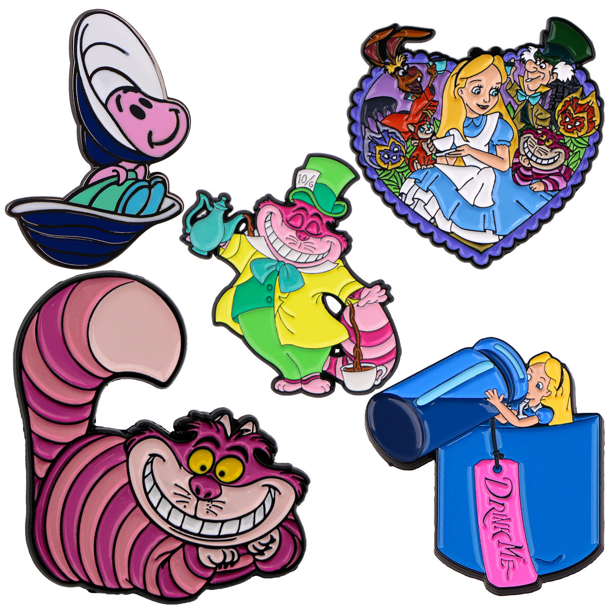 Wholesale  Brooch Cartoon Metal Badge