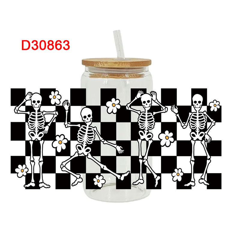 Wholesale UV Transfer Paste Glass Crystal Label Crystal Paste 16OZ UV DTF WRAPS