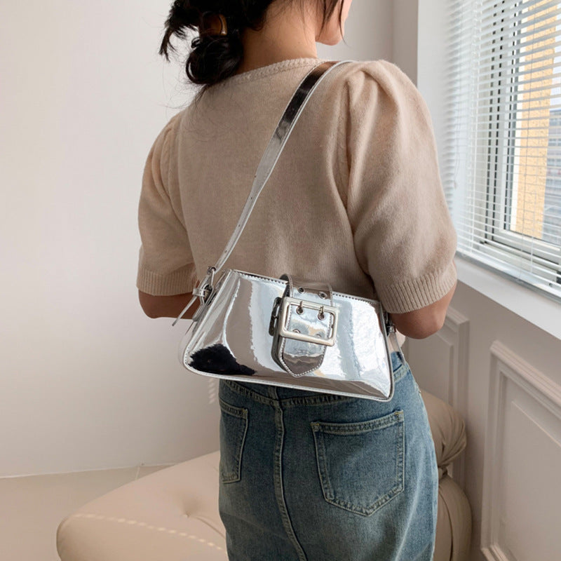 Wholesale Patent Leather Shiny Underarm Shoulder Bag