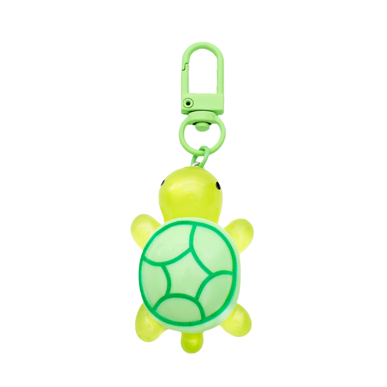 Wholesale Small Turtle Resin Schoolbag Pendant Luminous Keychain