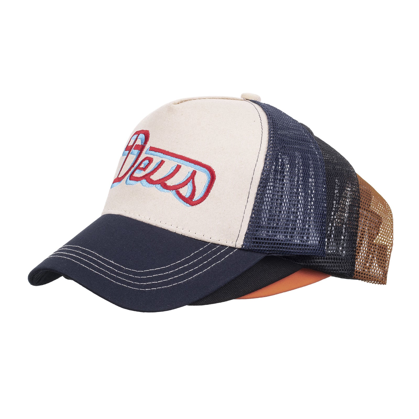 Wholesale Retro Printed Letter Baseball Cap Trucker Cap