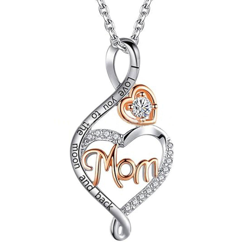 Wholesale mother' s day necklace letter necklace
