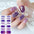 CWholesale 5D Imitation Diamond Nail Sticker Baking Free Gel Christmas Snowflake Elk Nail Sticker DIY Nail Stickers