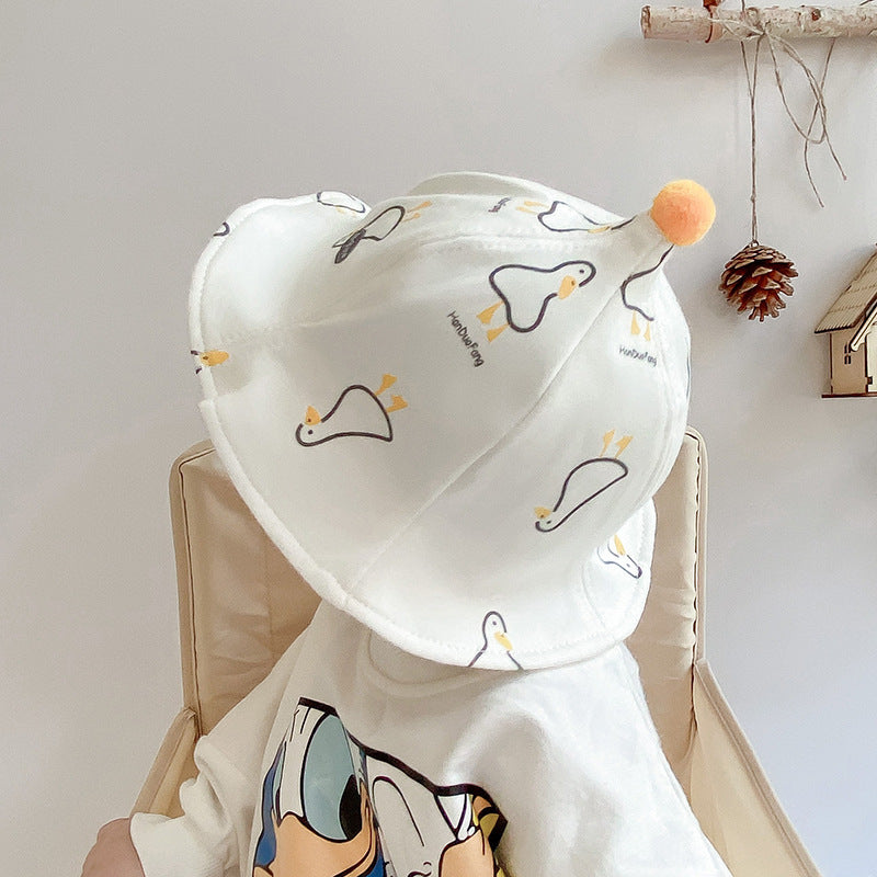 Sombrero de cubo de niños de algodón al por mayor