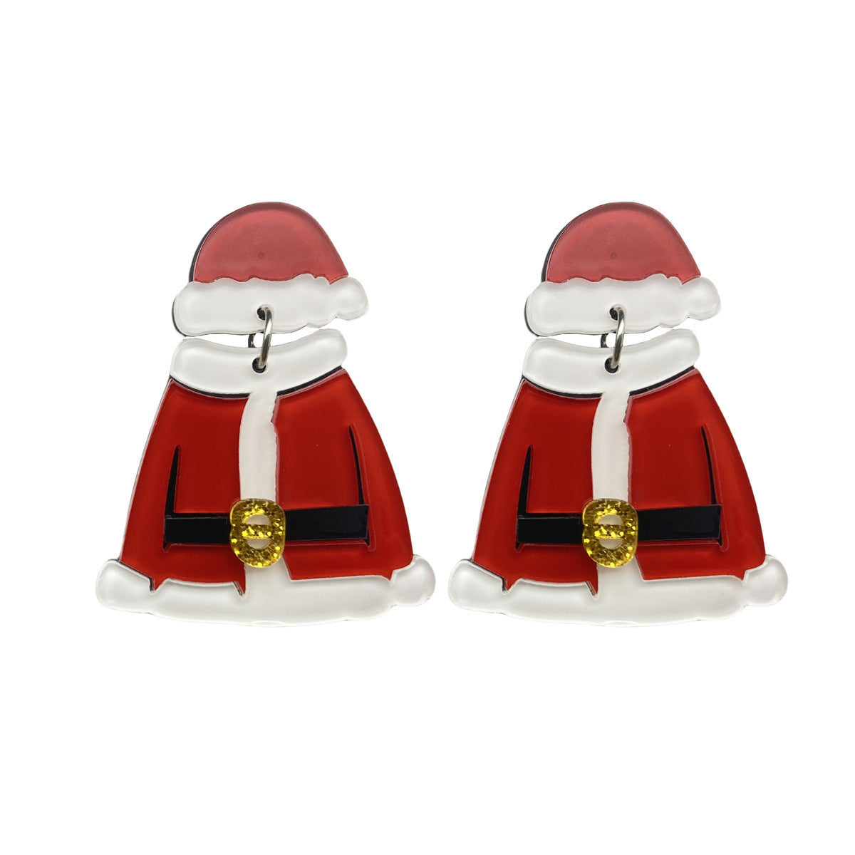 Wholesale Christmas Clothes, Hats, Deer Acrylic Earrings