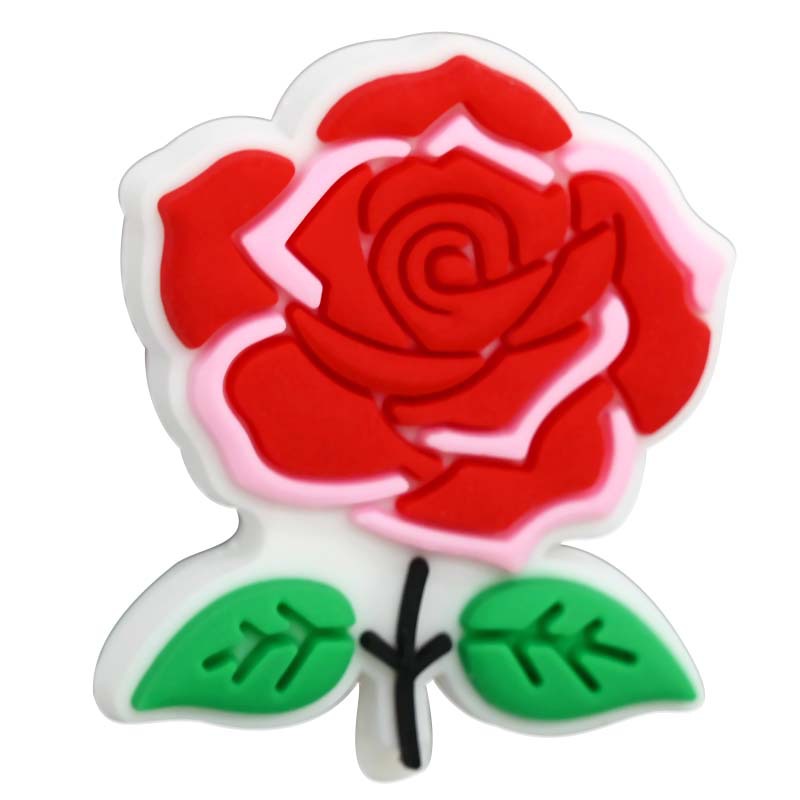 Wholesale Random 100pcs Colored Flower Shaped Focal Beads