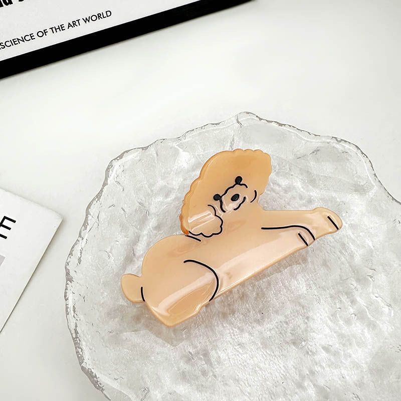 Wholesale Fun Dog Acetate Hair Clips