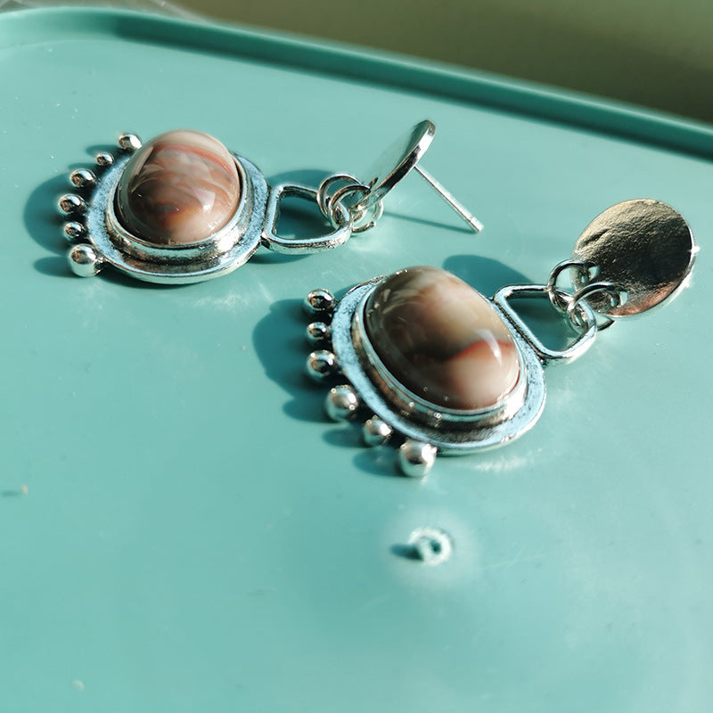 Wholesale Enamel Bells Alloy Earrings