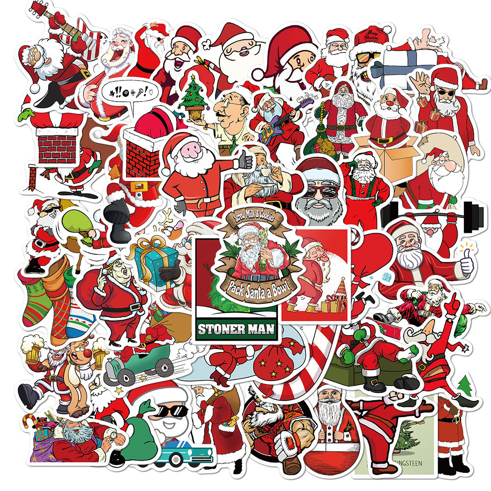 Wholesale 50pcs Christmas series stickers