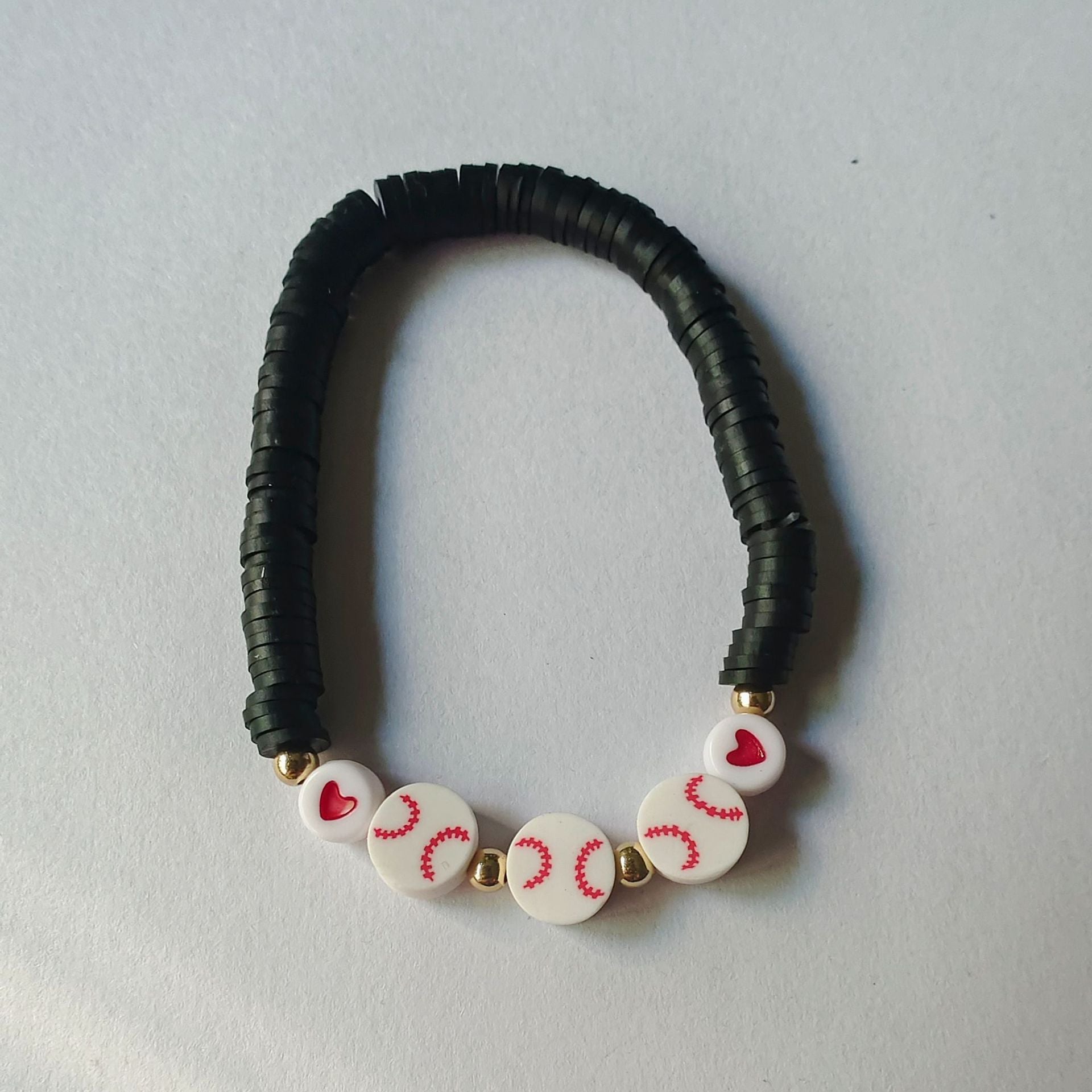 Wholesale Sports Ball Basketball Baseball Football Soft Acrylic Bracelet