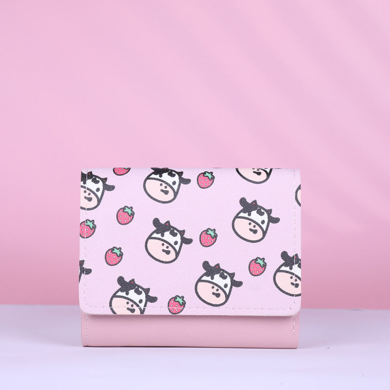 Wholesale PU Cow Pattern Wallet