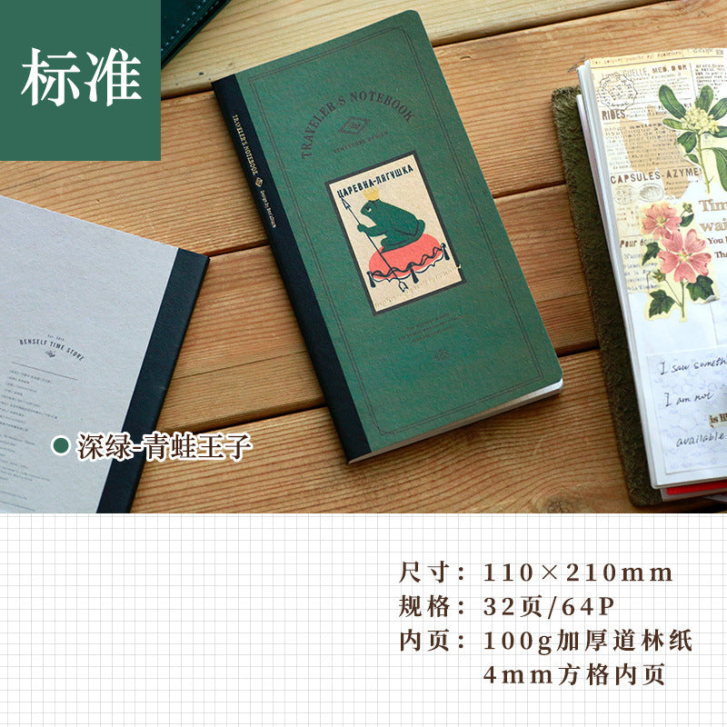 Wholesale 10PCS Blank Square Literary and Artistic Replacement Inner Pages of Notebooks