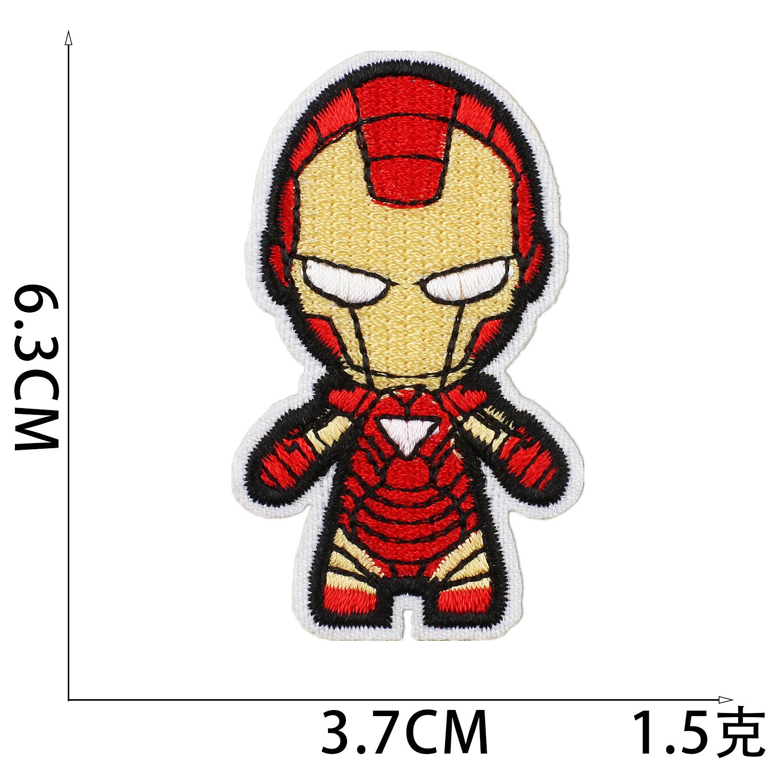 Wholesale Polyester Embroidered Ninja Cartoon Patch Iron On For Boys Clothing Casual DIY Decoration OLY Exclusive
