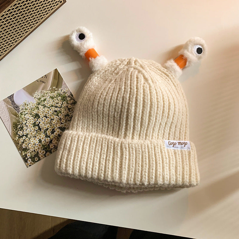 Wholesale Cute and Funny Frog Knitted Woolen Hat