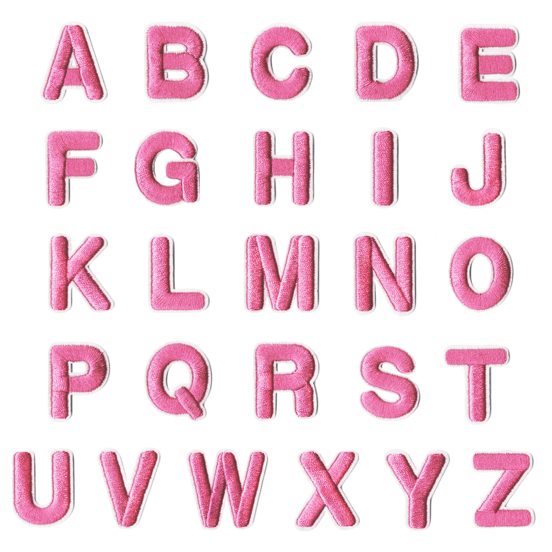 Wholesale 26 Piece A Z Embroidered Iron On Letter Patches DIY Decorative Clothing Accessory Gift Boutique Resale