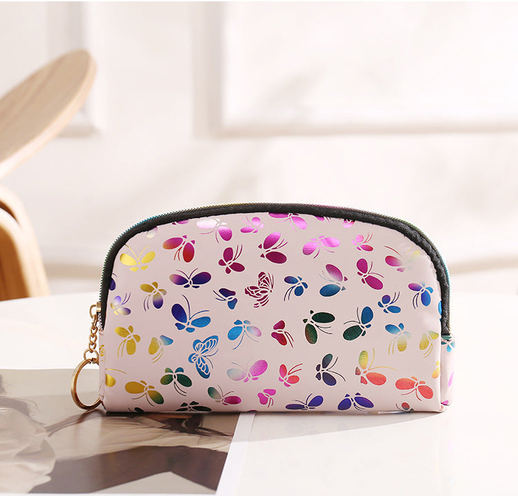 Billetera de bolso impreso de mariposa de PU al por mayor