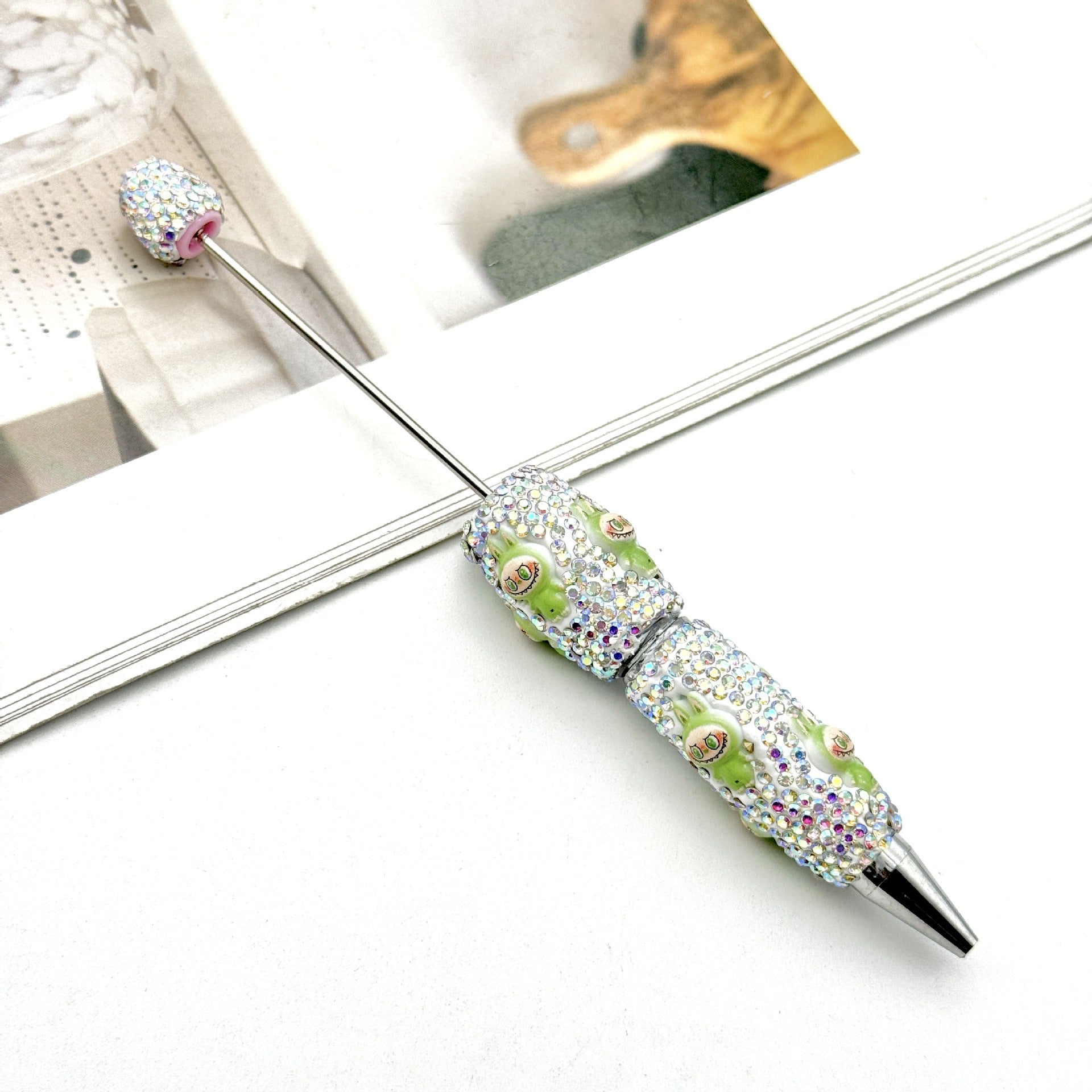 Wholesale Diamond cartoon beaded pen