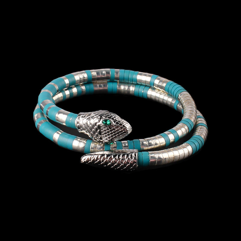 Wholesale  Shape Snake  Sense Adjustable Snake Bone  Alloy Necklace