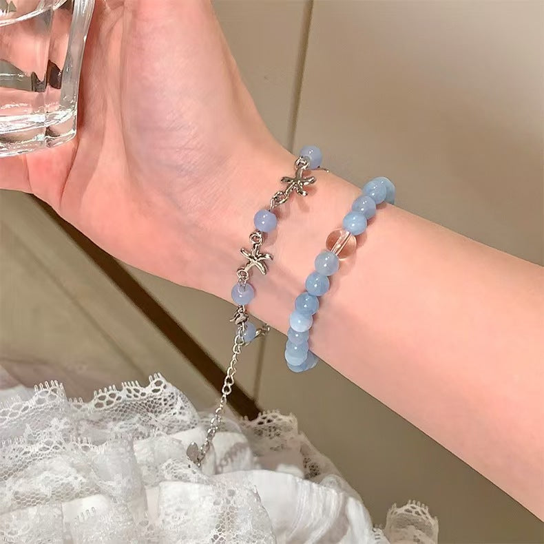 Wholesale Holiday style island star shell bracelet