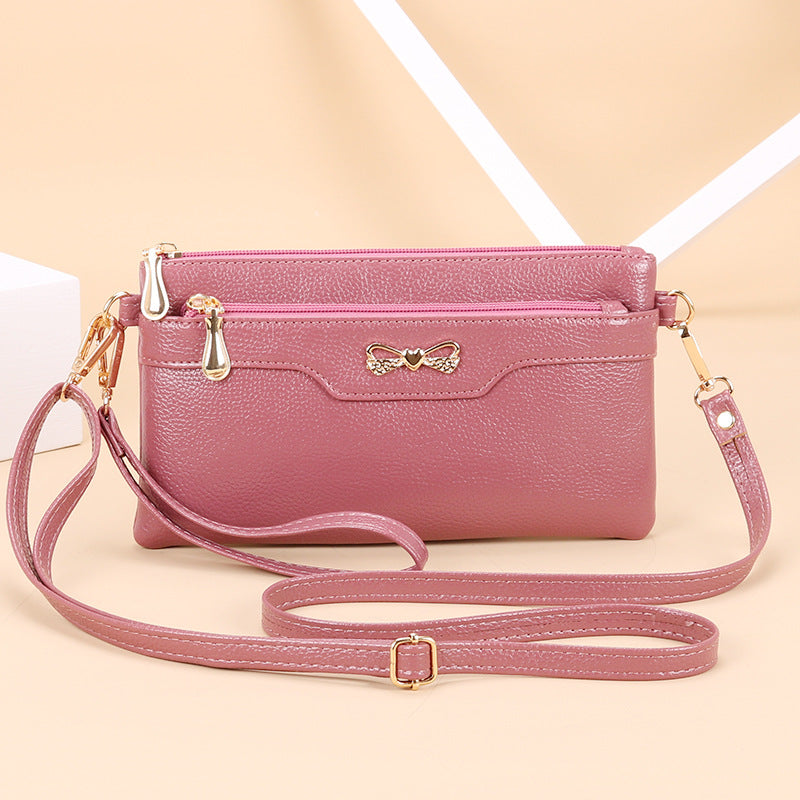 Wholesale PU Simple Crossbody Shoulder Bag