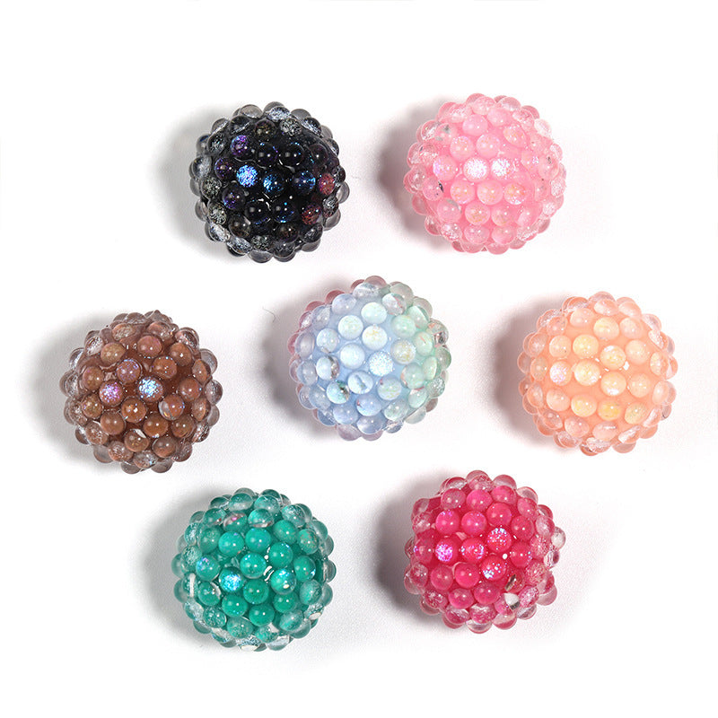 Wholesale  20pcs   Diamond Ball Beads Acrylic Beads