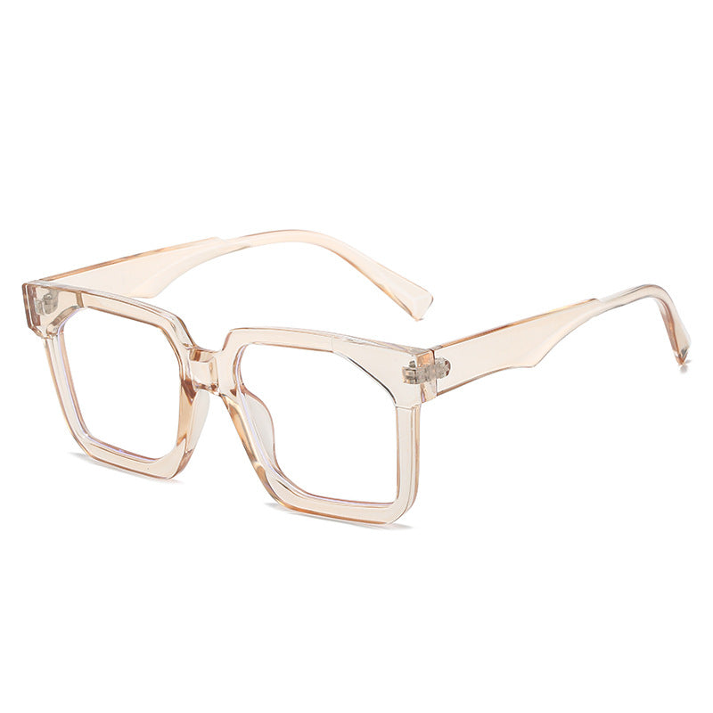 Wholesale Square Frame Simple PC Color Retro Sunglasses