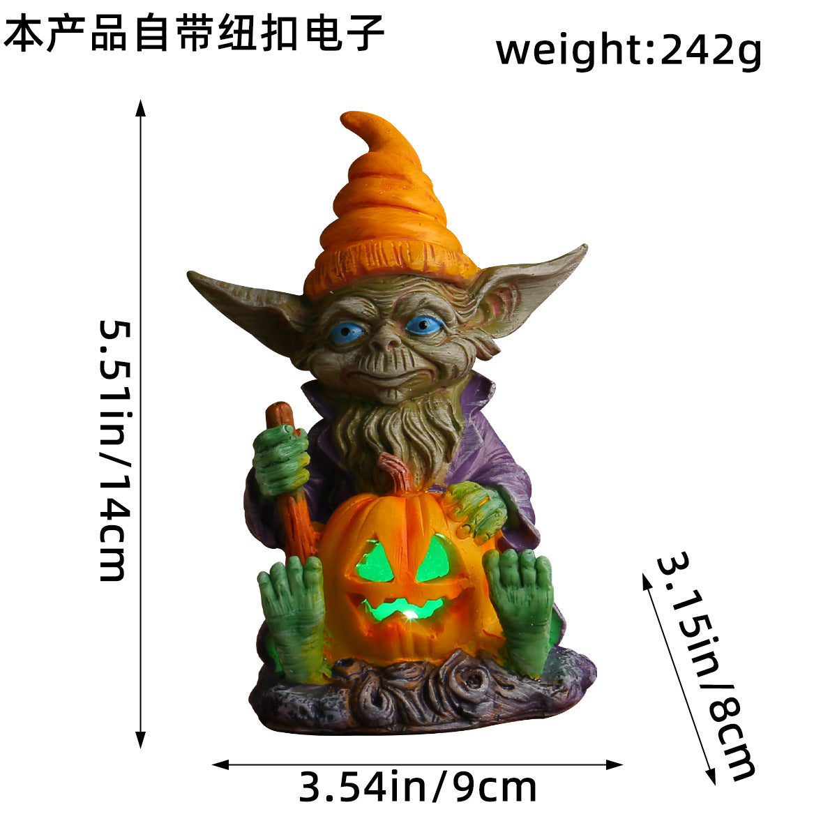 Wholesale UV Resin Art pumpkin lantern