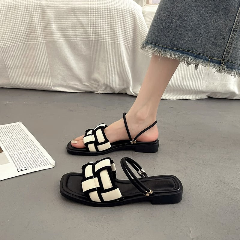Wholesale Flat Versatile Roman Sandals