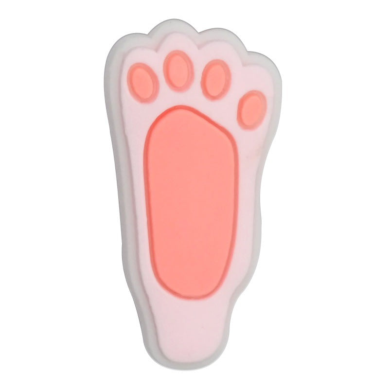 Wholesale Random 100pcs Animal Footprint Cartoon Focal Beads