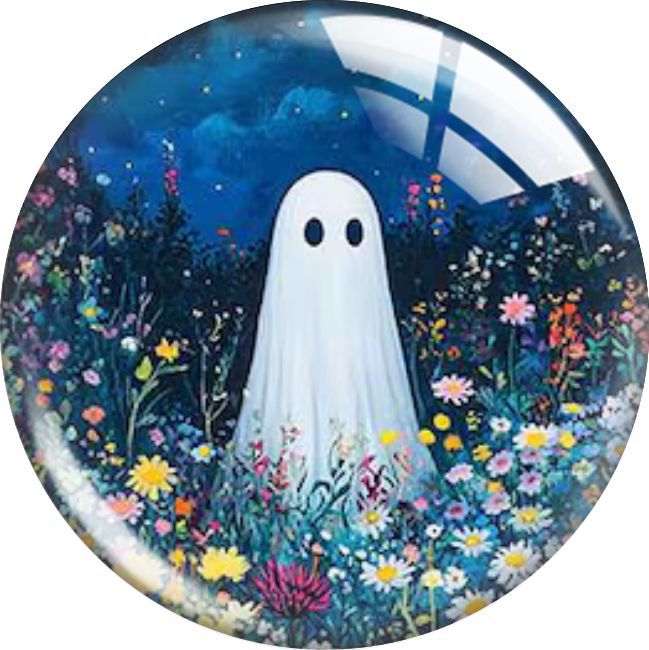 Wholesale 10pcs Ghost Time Gem Crystal Soft Magnetic Fridge Magnet Decoration