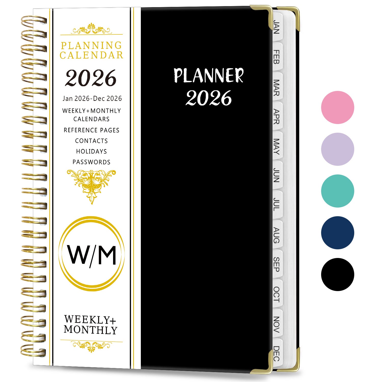 Wholesale Notebook A5 Coil Calendar Weekly Planner Work