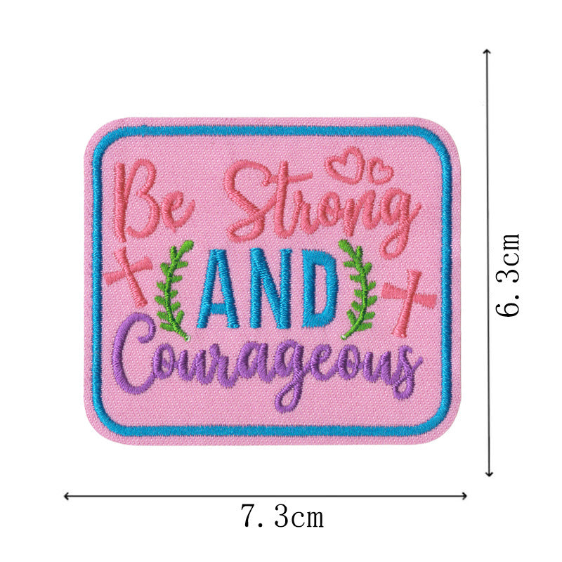 Wholesale Decorative Alphabet Embroidered Patches Set Of 9 For Coats Bags Hats Fashion Accessory Resale Craft Supply