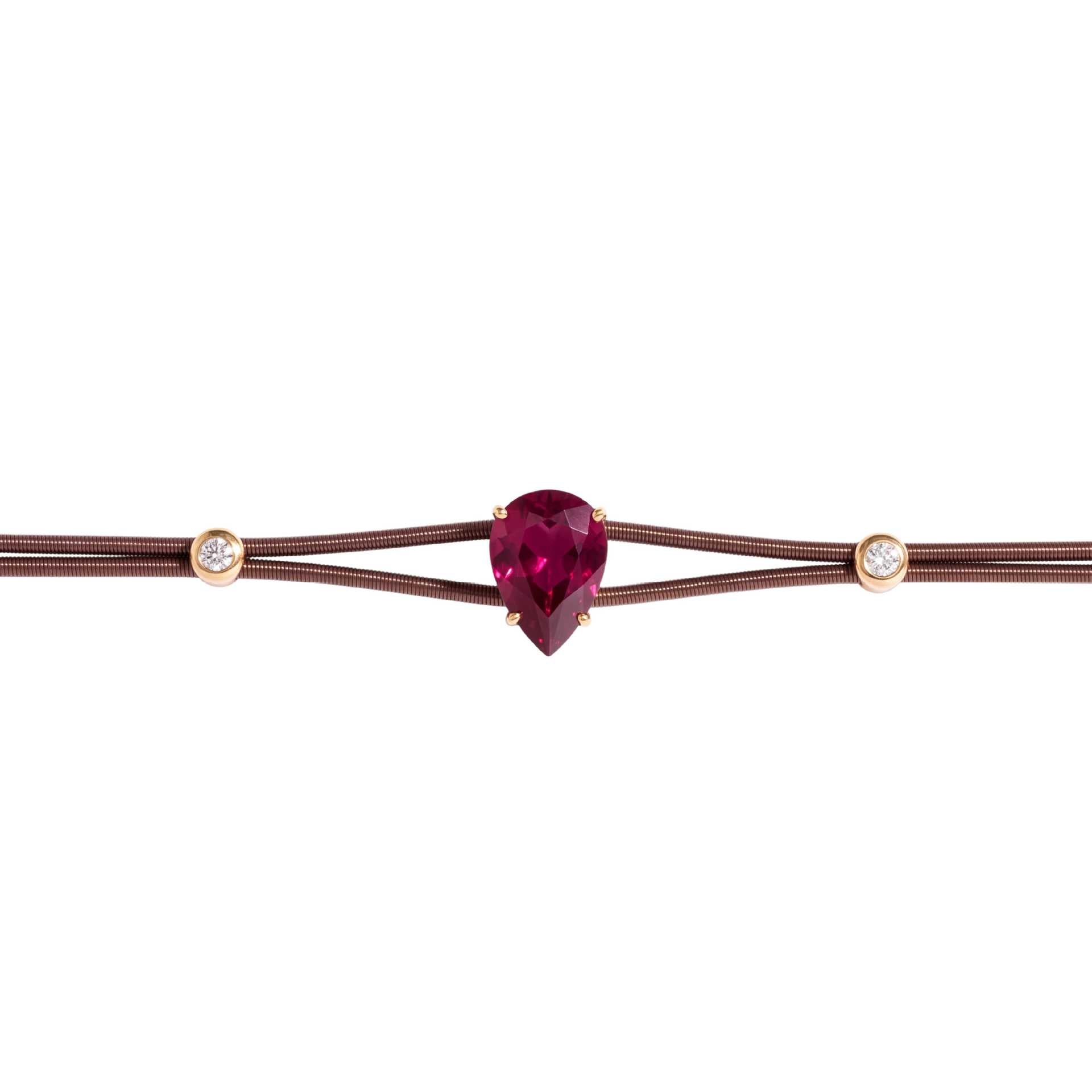Wholesale Geometric Crystal Double Strand Elastic Bracelet For Women Everyday Fashion Accessory
