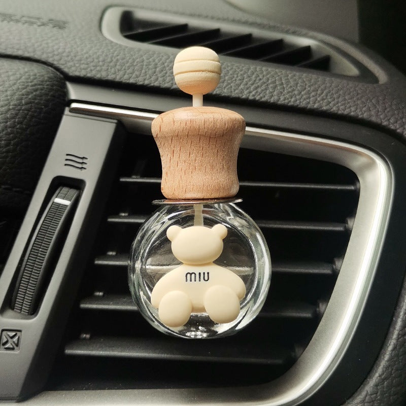 Wholesale Car Air Conditioning Vent Decoration Cute Ornaments Perfume Empty Bottle