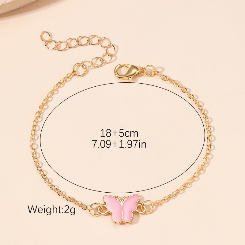 Wholesale Hot Selling Simple and Versatile Butterfly Bracelet Watch Accessories