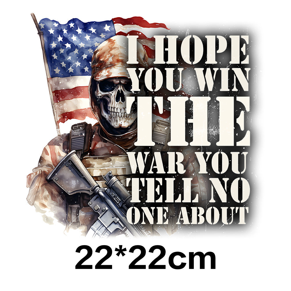 Wholesale Veteran  Letters UV DTF Ready To Press Transfers Wraps