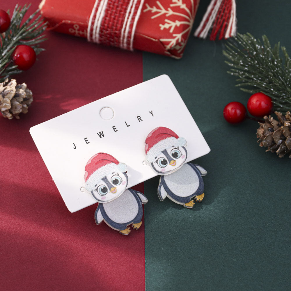 Wholesale Christmas Acrylic Earrings