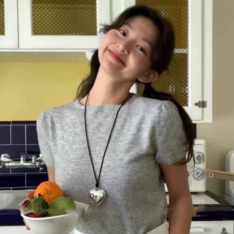 Wholesale Love Pendant Necklace Sweater Chain