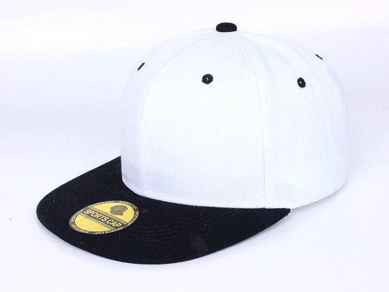 Wholesale solid color light board cap skateboard flat cap dead fly hip-hop blank baseball hat