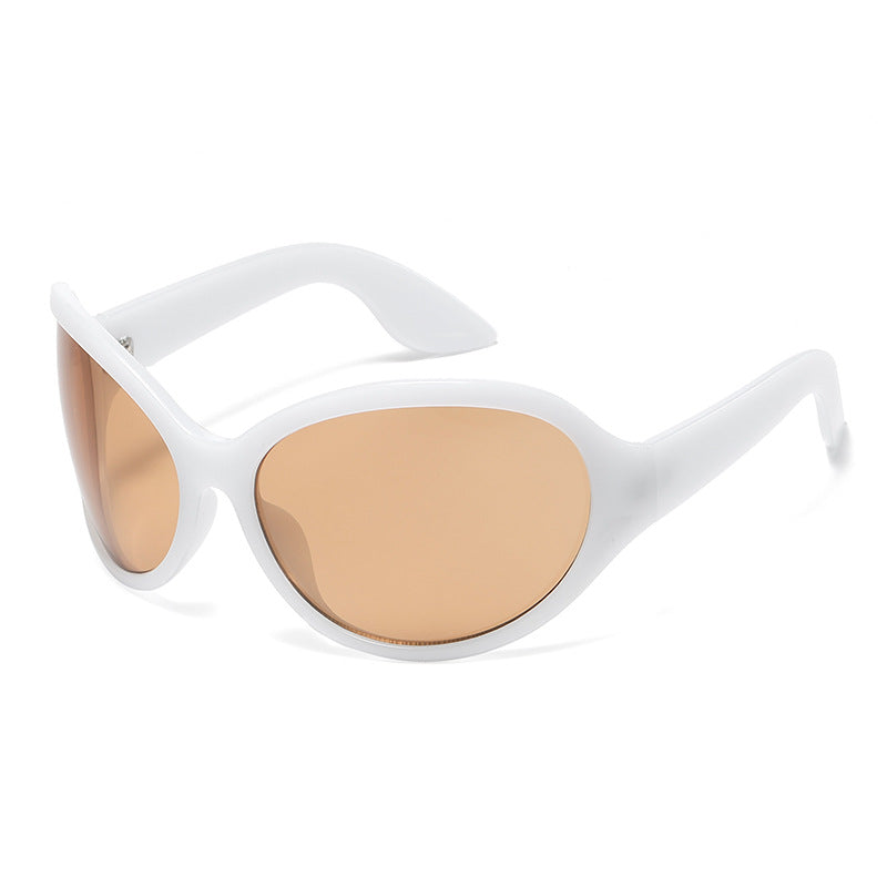 Wholesale Y2K Oversize Box PC Hip-hop Sunglasses