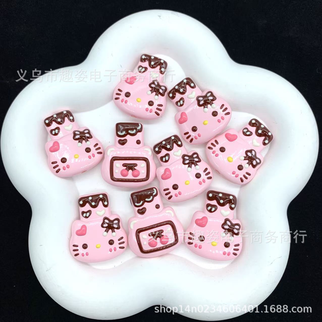 Wholesale 10pcs Color Polaroid cartoon Acrylic Beads