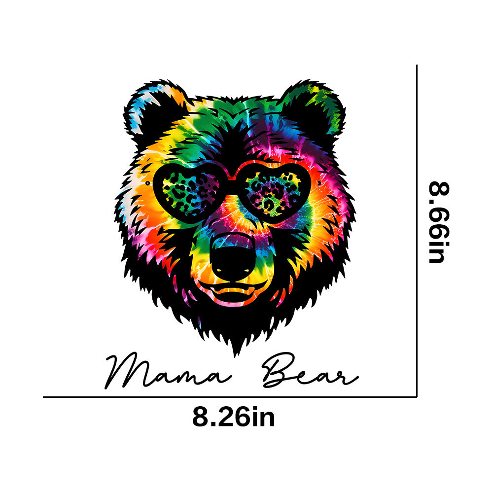 Wholesale 10pcs/pack Hot Stamping  Mother' s Day Theme Letter Flower Peach