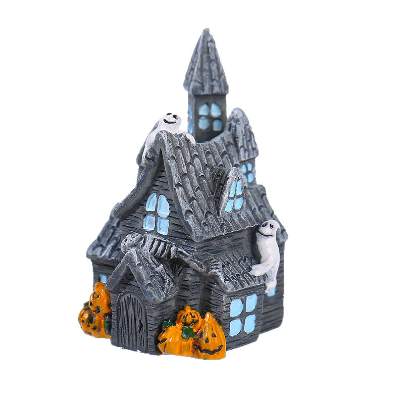 Wholesale house resin ornaments simulation bat miniature model decoration accessories