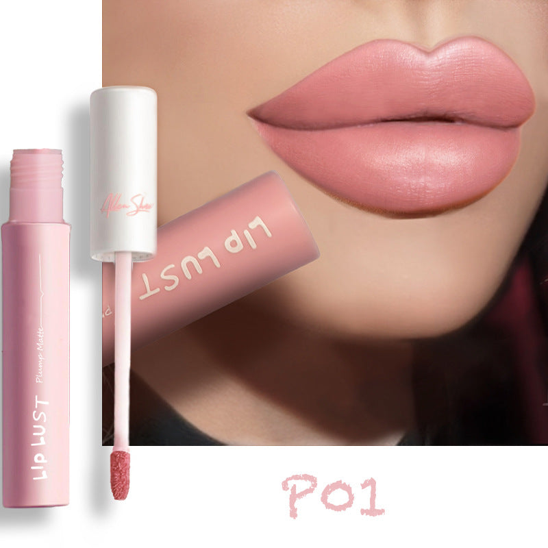 Wholesale Allen Shaw Lip Lust Matte Lip Glaze Moisturizes Dry Lips