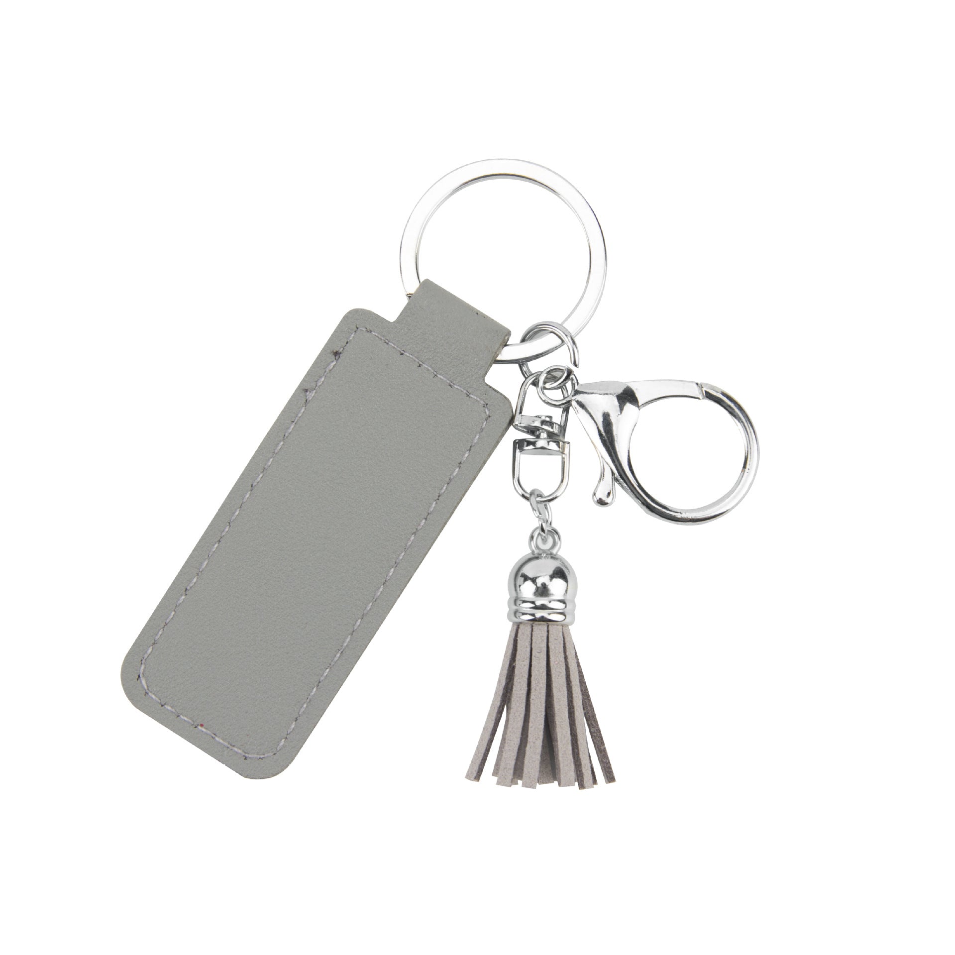 Wholesale PU Leather Tassel Keychain