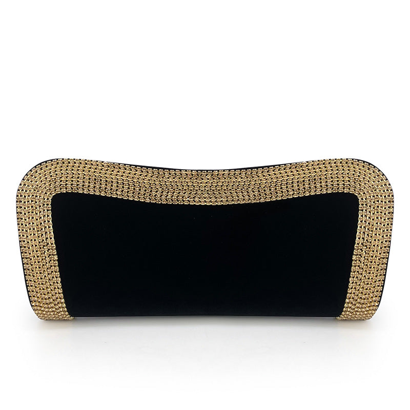 Wholesale Black Shoulder Crossbody Bag Party Clutch Bag
