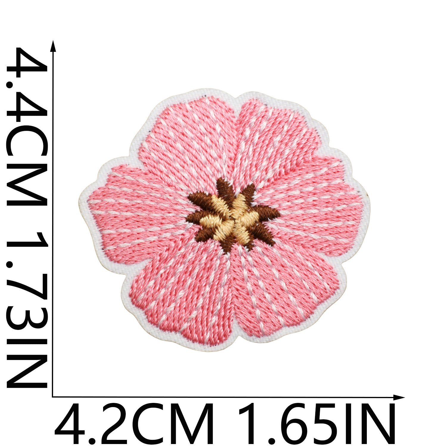 Wholesale Floral Embroidery Patch Butterfly And Bee Design Polyester Thread Clothing Decorative Accessory Everyday Gift Boutique Resale